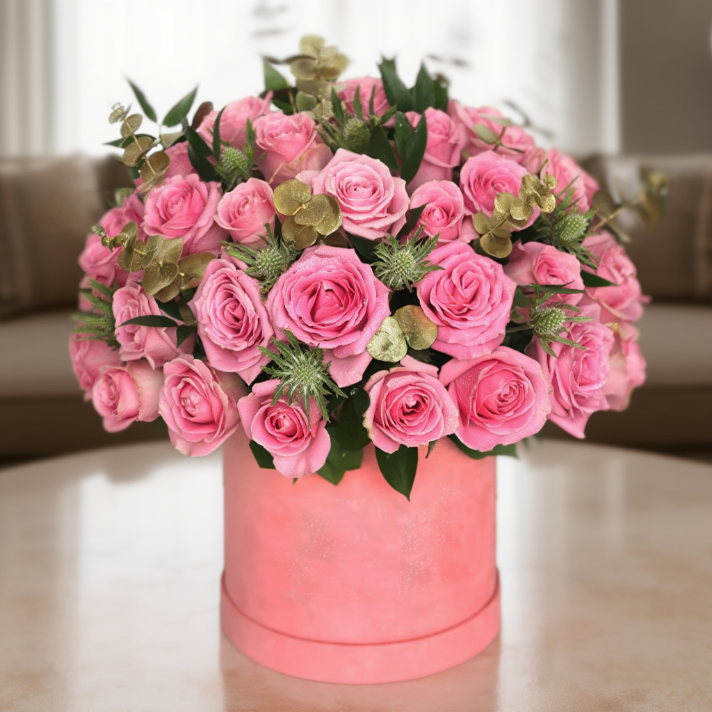 Pink Jungle in Box