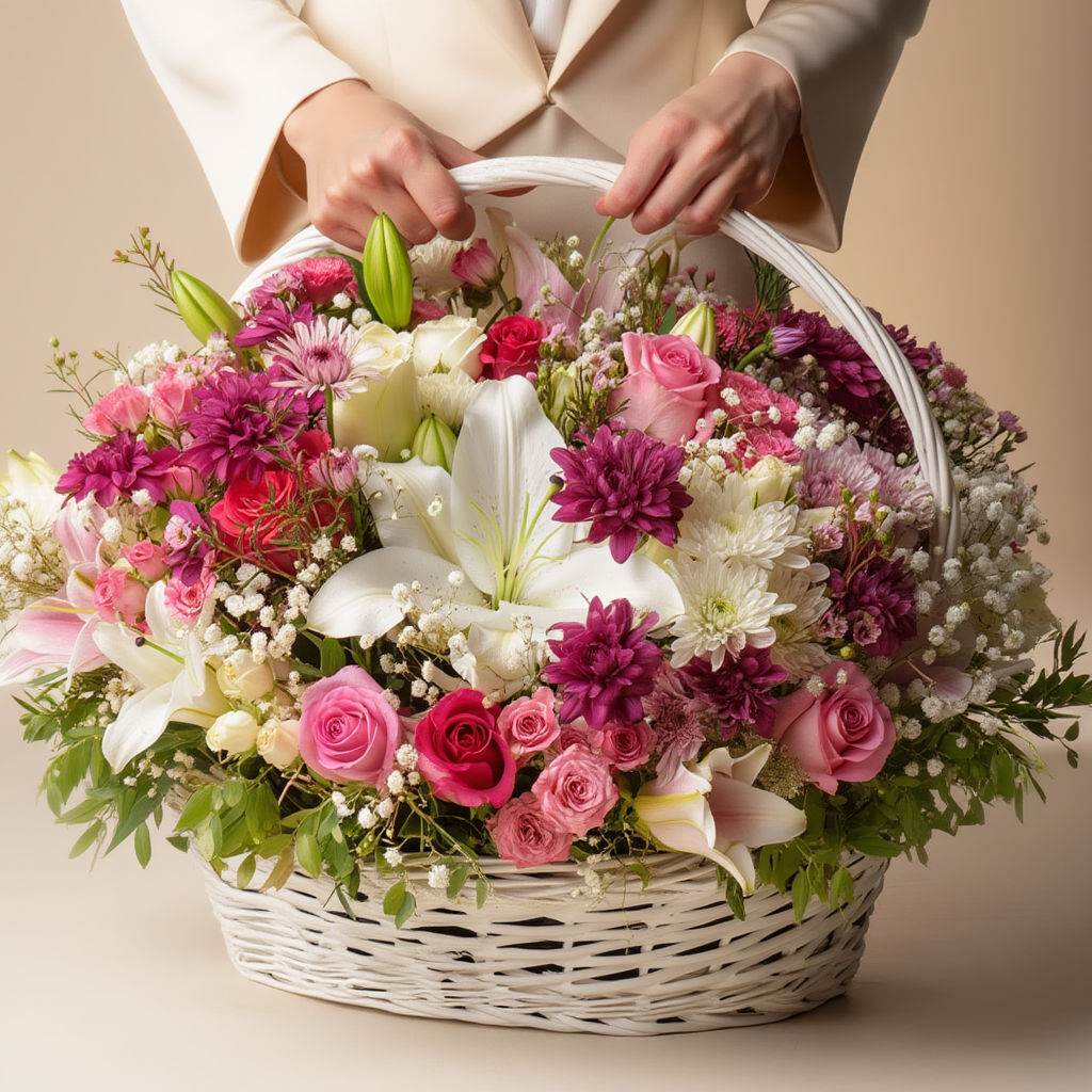 Fresh lovers basket