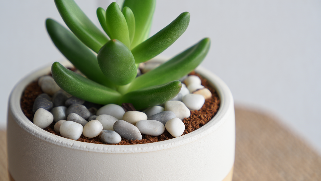 Decorative pebble stones for garden landscaping in Dubai