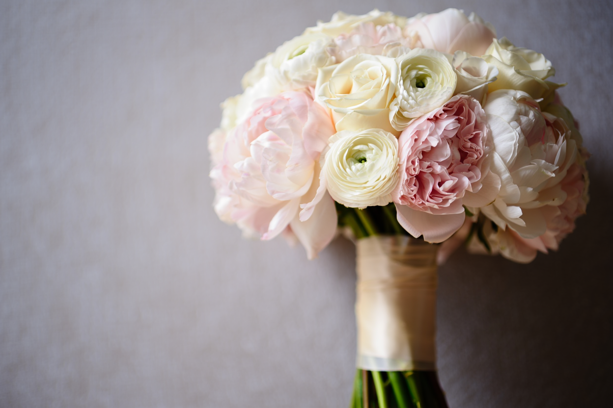 Fresh hand bouquet with mixed flowers Dubai delivery