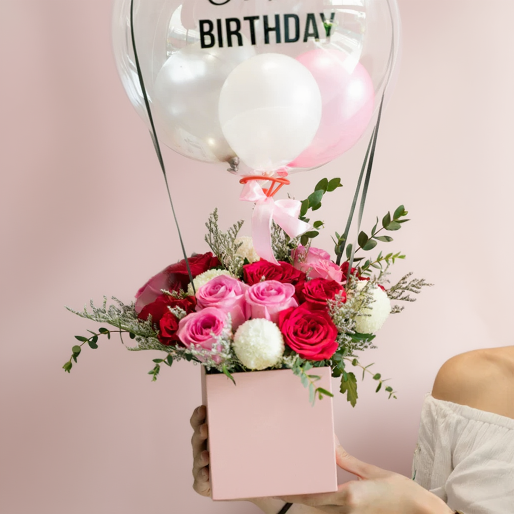 Princess Box with Balloon