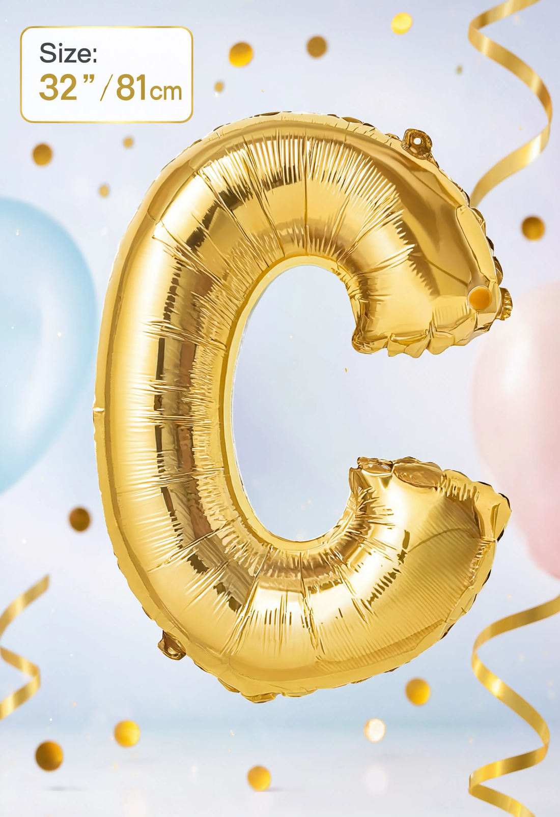 Letter C Foil Balloon 32