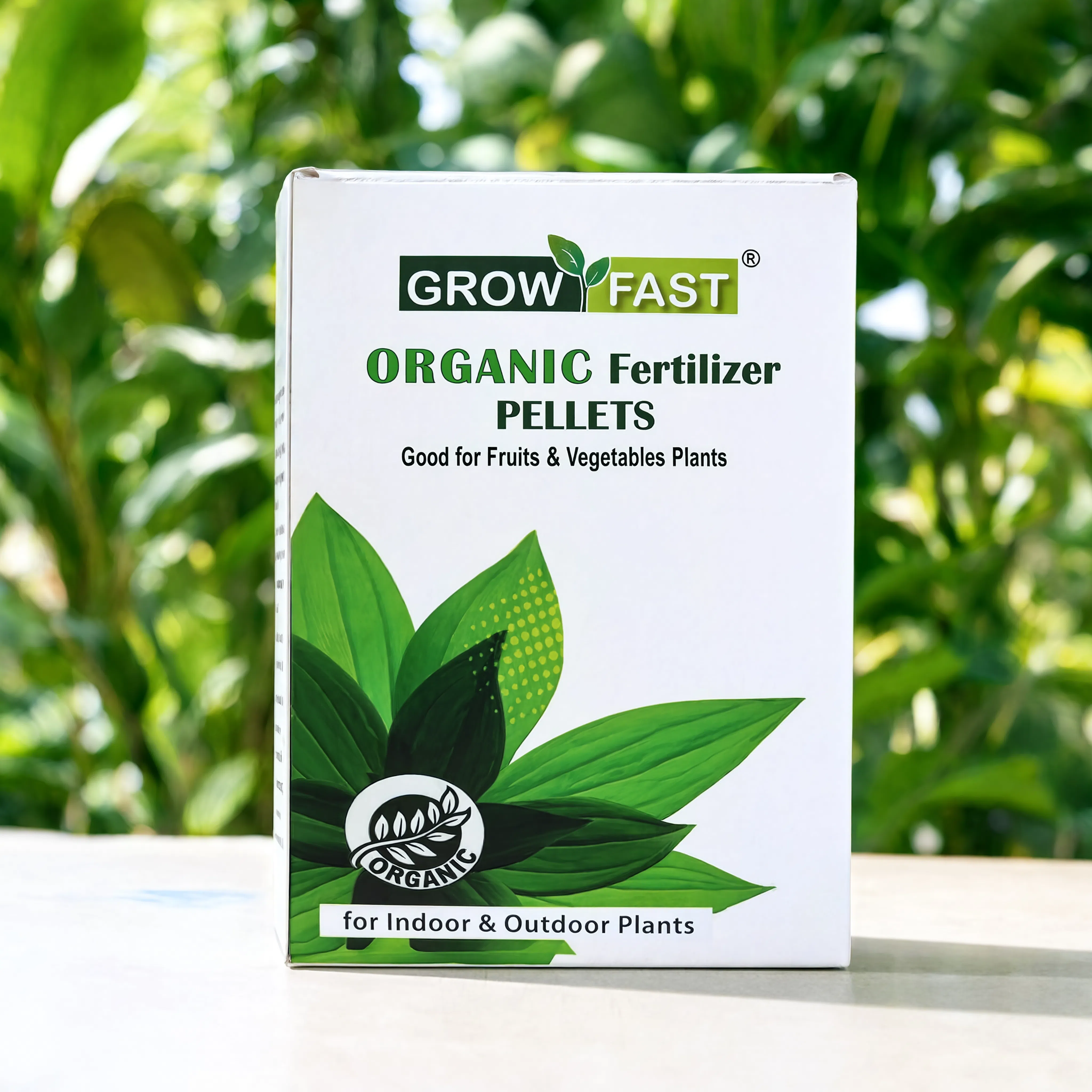 GrowFast Organic Fertilizer Pellets – Premium Organic Plant Food for Fruits, Vegetables, Indoor &amp; Outdoor Plants