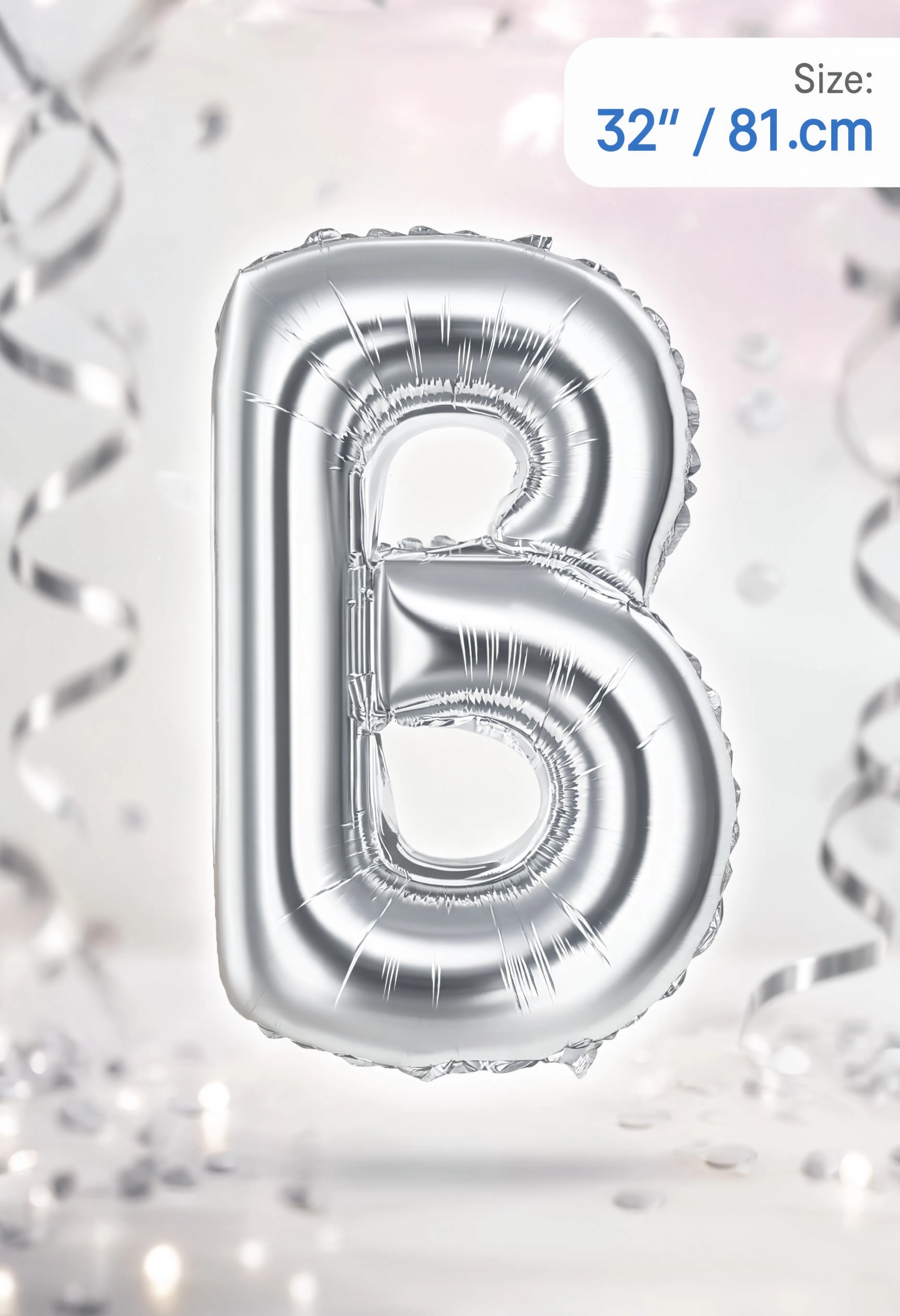 Letter B Foil Balloon 32" (81 cm)