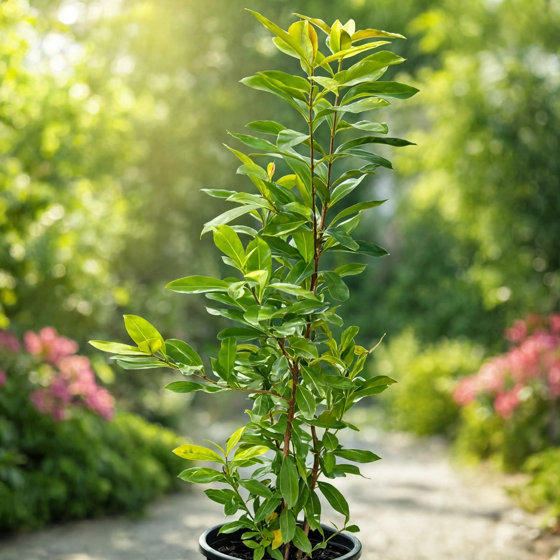 Fresh Jamun Java plum fruit cluster on branch with green leaves – Nura Flowers