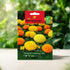 Agrimax Marigold Crackermax Mix seed packet with yellow and orange blooms – Nura Flowers Dubai