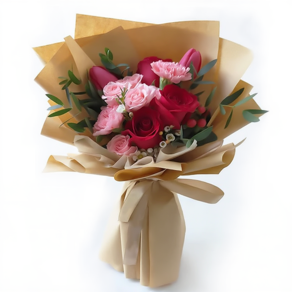 Red Pink Bouquet